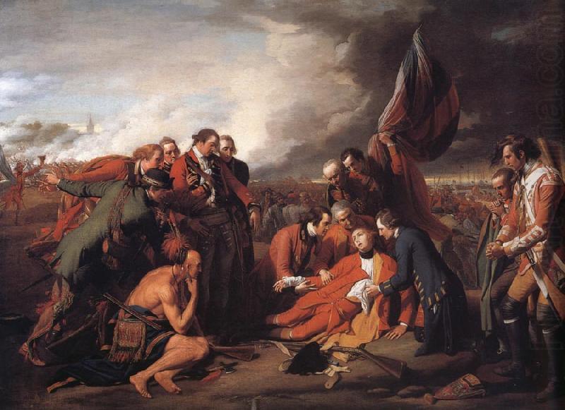 Benjamin West The Death of General Wolfe china oil painting image